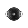 Round Casserole 22cm Black Matte - Signature