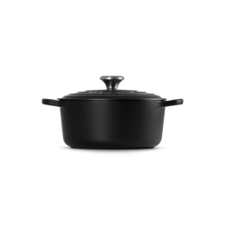Tacho Cocotte Redonda 24cm Preto Mate - Signature