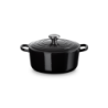 Cocotte Redonda 24cm Negro Onyx - Signature
