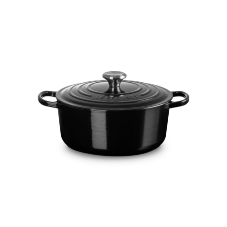 Cocotte Redonda 26cm Negro Onyx - Signature