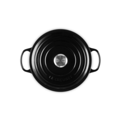 Cocotte Redonda 26cm Negro Onyx - Signature