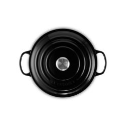 Tacho Cocotte Redonda 28cm Preto Onyx - Signature
