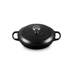 Shallow Casserole 26cm Black Matte - Signature