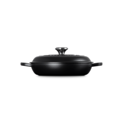 Shallow Casserole 26cm Black Matte - Signature
