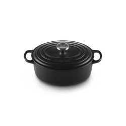 Oval Casserole 27cm Black Matte - Signature