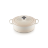 Oval Casserole 27cm Meringue - Signature