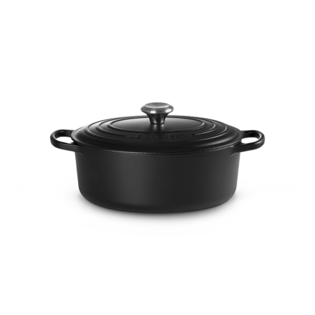 Oval Casserole 29cm Black Matte - Signature
