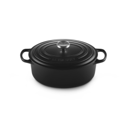 Oval Casserole 29cm Black Matte - Signature