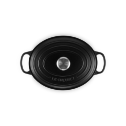 Oval Casserole 29cm Black Matte - Signature