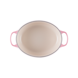 Tacho Cocotte Oval 31cm Berry com Botão Dourado - Signature