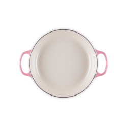 Shallow Casserole 30cm Berry with Gold Knob - Signature