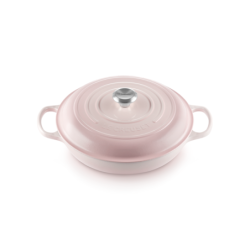 Shallow Casserole 30cm Shell Pink - Signature