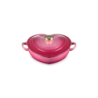 Heart Dish Berry with Gold Knob - L'Amour