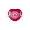 Caçarola Baixa Coração Berry com Pega Dourado - L'Amour