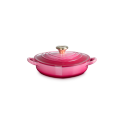 Heart Dish Berry with Gold Knob - L'Amour