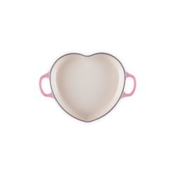 Heart Dish Berry with Gold Knob - L'Amour