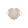 Heart Dish Shell Pink with Silver Knob - L'Amour