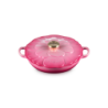 Petal Shallow Casserole 26cm Berry Gold Knob - Signature