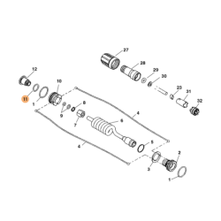 RIDGID 71487 Set of 5 O-rings