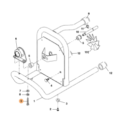 PKG OF 2 HEX BOLTS