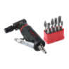 REBARBADORA PNEUMÁTICA ANGULAR+10 FRESAS