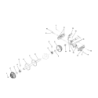 Tapa del Pivote Trasero 23628 RIDGID