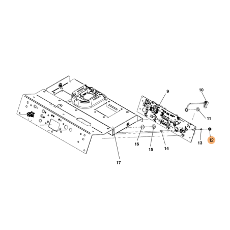 Tuerca 4-40 - 91767 RIDGID