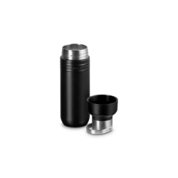 Insulated Water Bottle 500ml Black Matte - On the Go