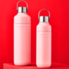 Insulated Water Bottle 500ml Shell Pink - On the Go