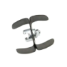 Cortador en 'H', 2 1⁄2' (65 mm) Modelo T-104 RIDGID
