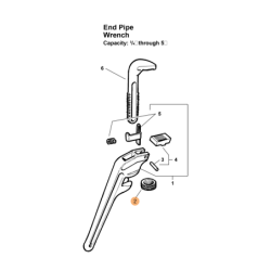 Porca E-8 RIDGID