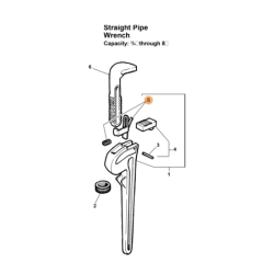 RIDGID Coil & Flat Spring Assembly E-10 and 10 Raprench