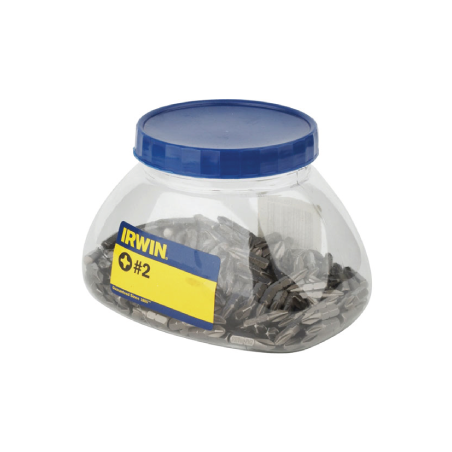 IRWIN POZIDRIV Pz2 Grabit Jars Ø6,35 mmx25 mm (250un.)