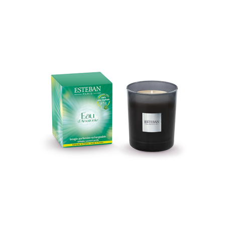 Refillable Scented Candle 180gr - Eau d'Amazonie