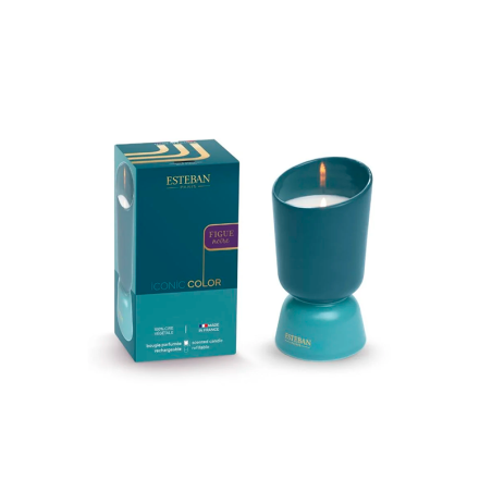 Refillable Scented Candle 220gr Figue Noire - Iconic Color