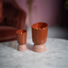 Refillable Scented Candle 700gr Teck and Tonka - Iconic Color