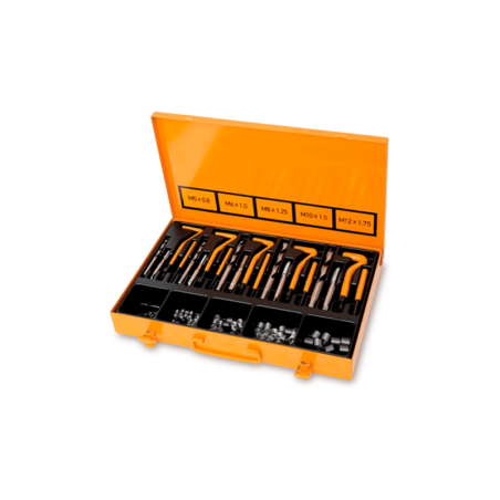 Kit de Reparação 437U/09 para Roscas Danificadas M5-M6-M8-M10-M12 BETA