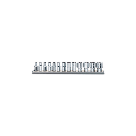 BETA 900/SB13 Set of 13 Hexagonal Socket Wrenches 1/4''