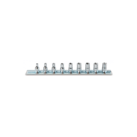 BETA 900FTX/SB9 Set of Sockets 1/4' Female Drive Chrome-Plated