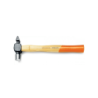 BETA 1378 Hammer with Round Stop and Symmetrical Feather 100x330mm with Wooden Handle