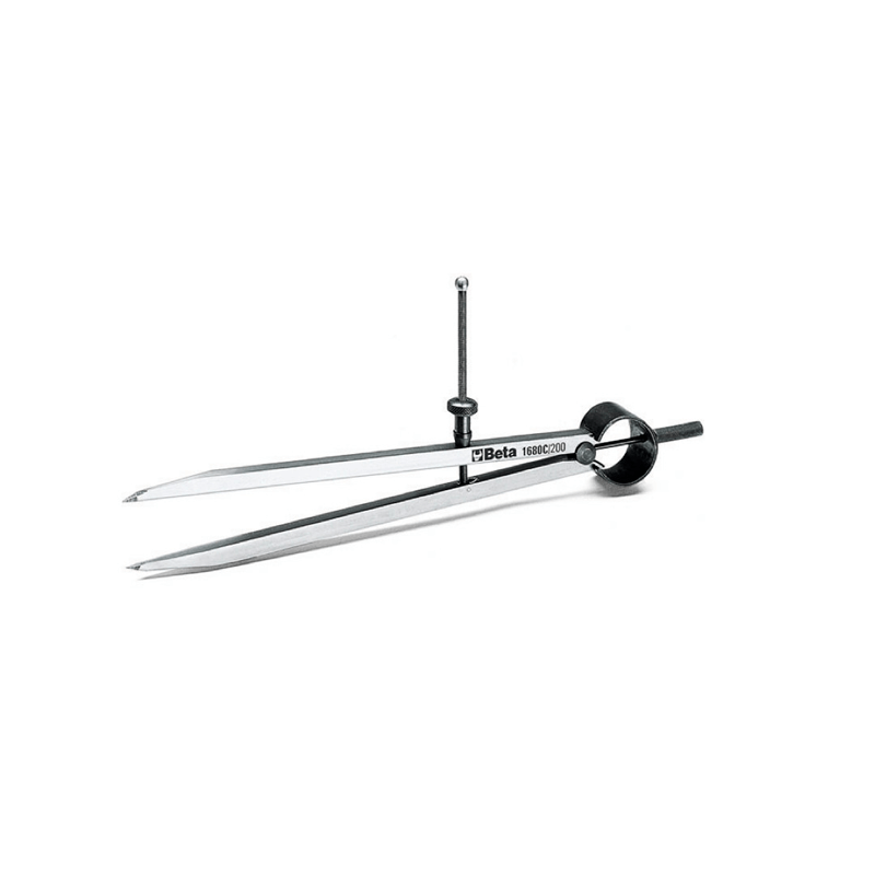 BETA 1680C Precision Compass for Tracing Straight Points in Hardened Steel