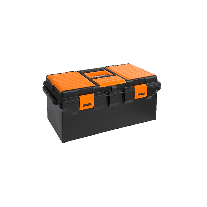 BETA CP15L-2115 Empty Long Series Tool Box made from Plastic Removable Tote-Tray and Tool Trays