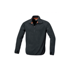 Camisola Micro-Fibra com Fecho Pequeno Preto S 7635N BETA