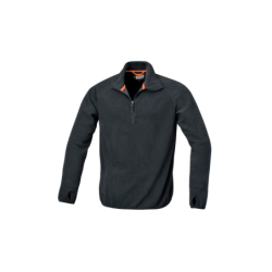 Camisola Micro-Fibra com Fecho Pequeno Preto L 7635N BETA