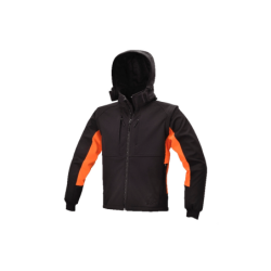 Casaco Softshell Impermeável com Capuz e Mangas S 7683 BETA