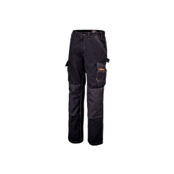 Calças de Trabalho Multi-Bolsos com Inserções de Poliéster S Preta 7815N BETA