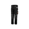 BETA 7820 Grey/Black S Multi-Pocket Work Trousers in Cordura Twisted Canvas and Reflex Applications