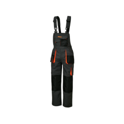 BETA 7903E XXL Grey Canvas Work Overalls with Oxford Applications