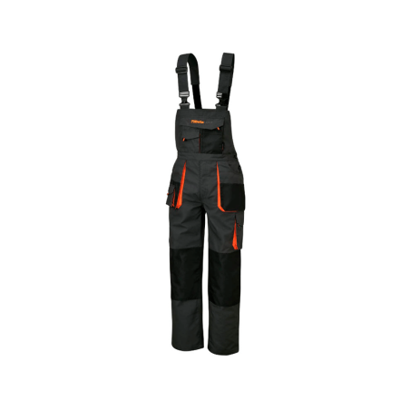 BETA 7903E XXL Grey Canvas Work Overalls with Oxford Applications