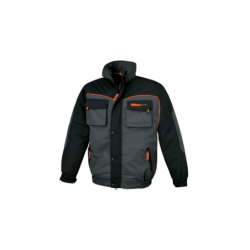 BETA 7904E M 'Bomber' Work Grey Jacket with Oxford Applications